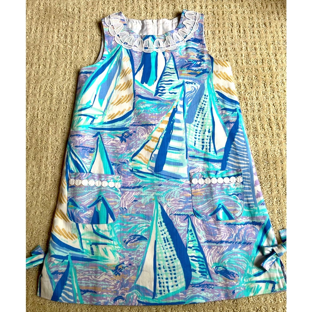 🌴Lilly Pulitzer🌴Girls Little Classic Shift Dress